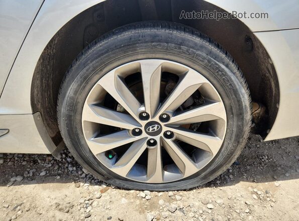 5NPE34AF0HH471300 2017 HYUNDAI SONATA Silver Widok naklejki z numerem VIN