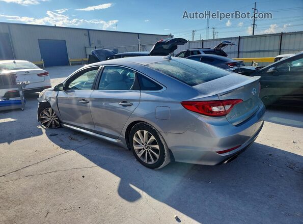 5NPE34AF0HH505221 2017 HYUNDAI SONATA Gray უკანა მარცხენა