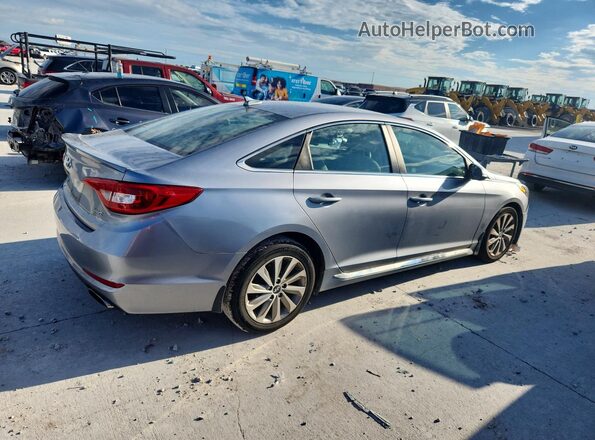 5NPE34AF0HH505221 2017 HYUNDAI SONATA Gray უკანა მარჯვენა