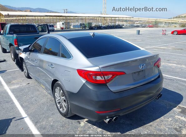 5NPE34AF0HH513187 2017 HYUNDAI SONATA Серебряный Задняя левая четверть