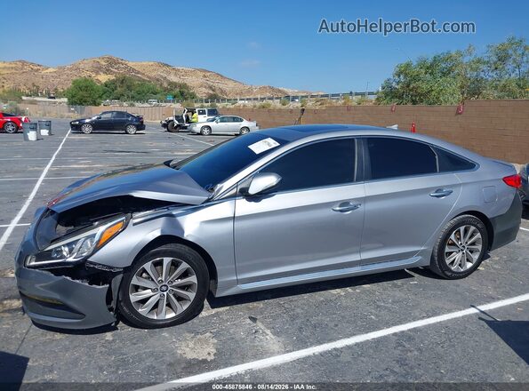 5NPE34AF0HH513187 2017 HYUNDAI SONATA Серебряный Панорамный вид салона 360°