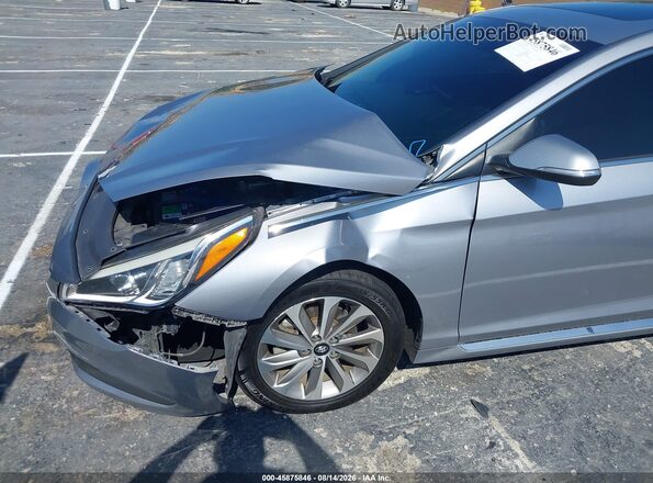 5NPE34AF0HH513187 2017 HYUNDAI SONATA Серебряный 
