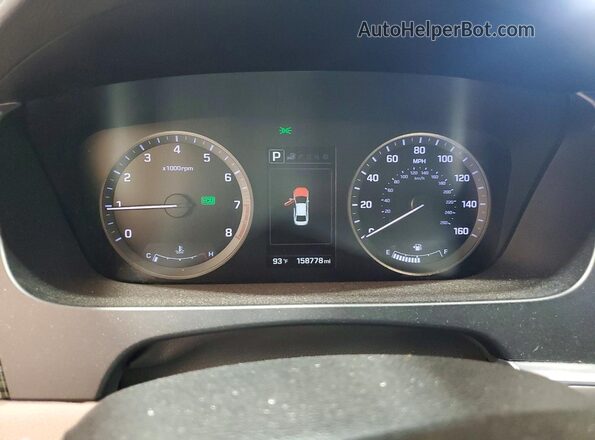 5NPE34AF0HH553009 2017 HYUNDAI SONATA Blue Սարքավորումների վահանակի տեսք