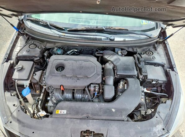 5NPE34AF0HH554760 2017 HYUNDAI SONATA Black უკანა სალონის ხედი