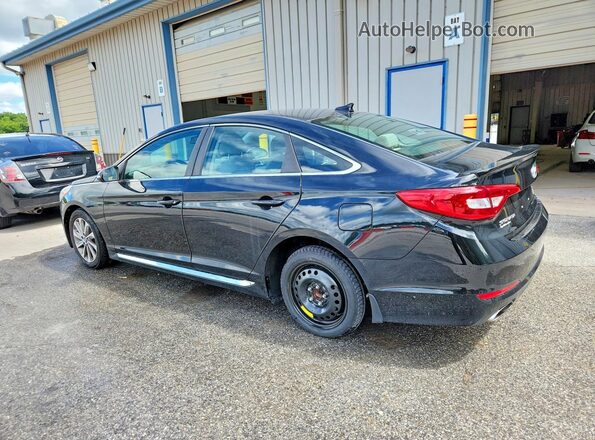 5NPE34AF0HH554760 2017 HYUNDAI SONATA Black უკანა მარცხენა