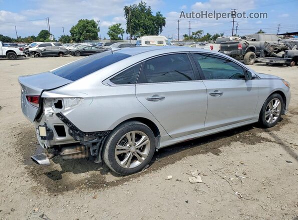 5NPE34AF0JH597338 2018 HYUNDAI SONATA Silver Tył prawy