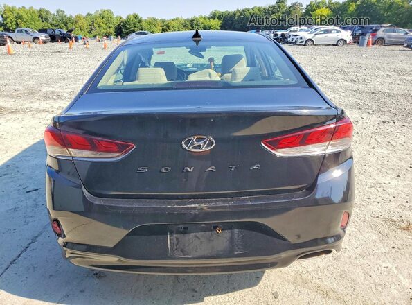 5NPE34AF0KH785469 2019 HYUNDAI SONATA Black Հետևի տեսք