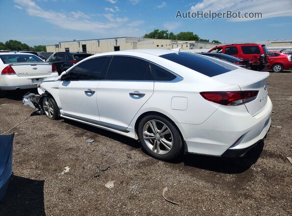 5NPE34AF0KH790932 2019 HYUNDAI SONATA White Tył lewy