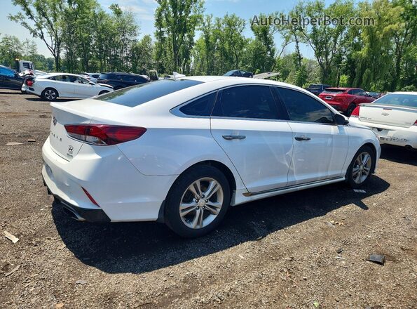 5NPE34AF0KH790932 2019 HYUNDAI SONATA White Tył prawy