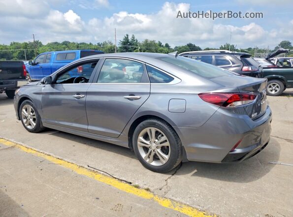 5NPE34AF0KH814744 2019 HYUNDAI SONATA Серый Задняя левая четверть