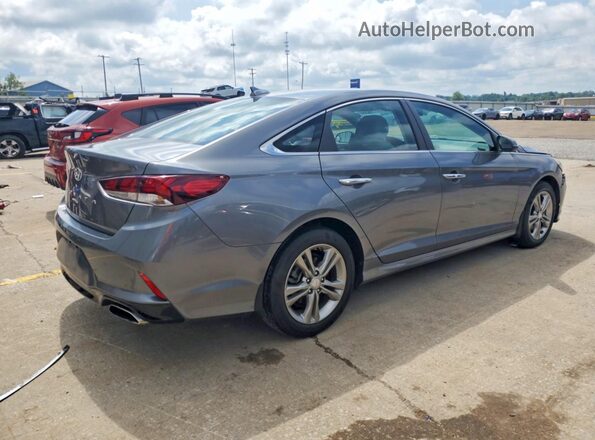 5NPE34AF0KH814744 2019 HYUNDAI SONATA Серый Задняя правая четверть