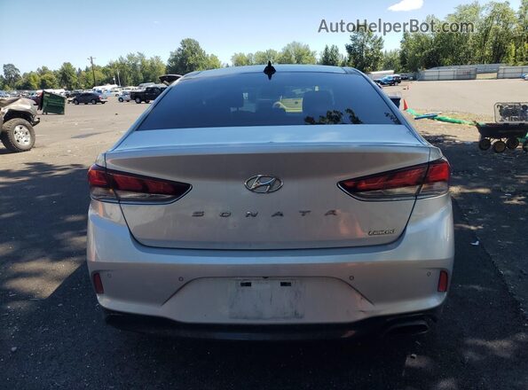 5NPE34AF0KH816445 2019 HYUNDAI SONATA White Սալոնի 360 աստիճան տեսք
