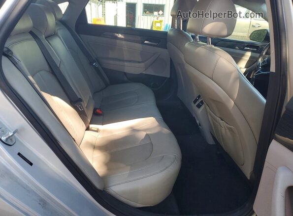 5NPE34AF0KH816445 2019 HYUNDAI SONATA White Հետևի նստատեղերի տեսք