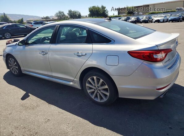 5NPE34AF1GH297834 2016 HYUNDAI SONATA Gray Задня ліва чверть