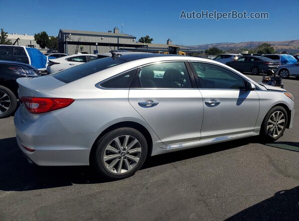 5NPE34AF1GH297834 2016 HYUNDAI SONATA Gray Задня права чверть