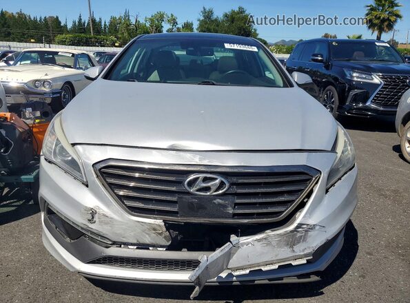 5NPE34AF1GH297834 2016 HYUNDAI SONATA Gray Вид спереду