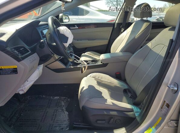 5NPE34AF1GH297834 2016 HYUNDAI SONATA Gray Вид салону спереду