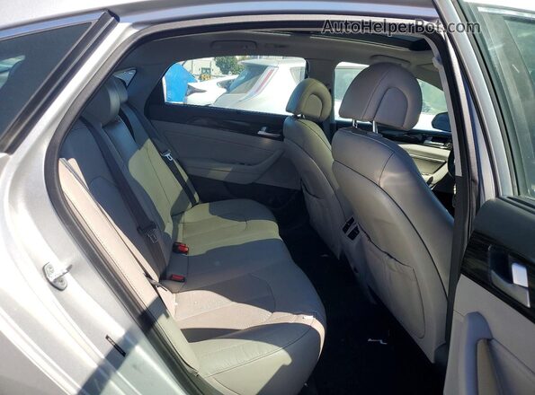 5NPE34AF1GH297834 2016 HYUNDAI SONATA Gray Вид задніх сидінь
