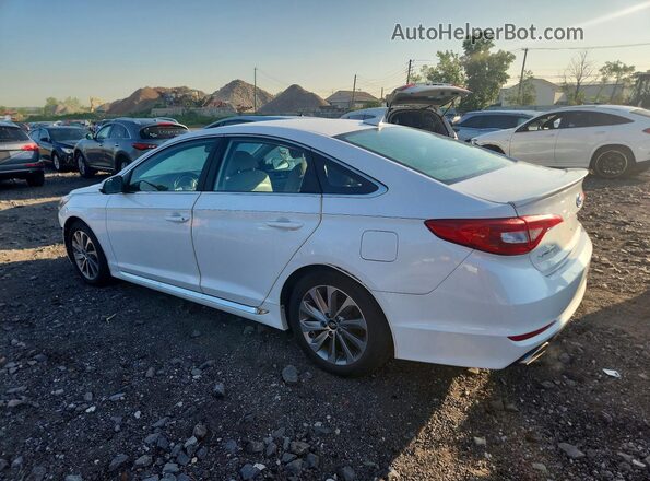 5NPE34AF1GH354937 2016 HYUNDAI SONATA White Tył lewy