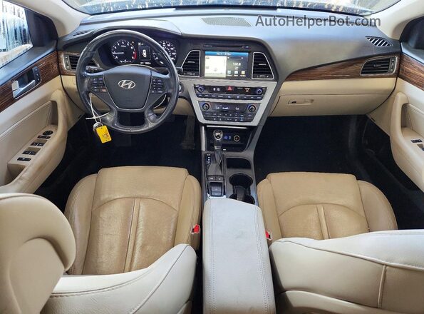 5NPE34AF1GH356008 2016 HYUNDAI SONATA White Vista del salpicadero