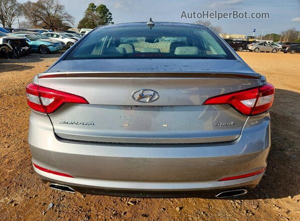 5NPE34AF1GH418636 2016 HYUNDAI SONATA Silver Vista trasera