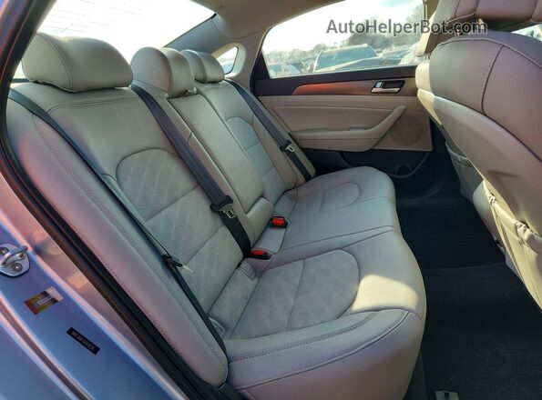 5NPE34AF1GH418636 2016 HYUNDAI SONATA Silver Vista de los asientos traseros