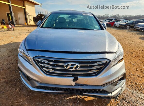 5NPE34AF1GH418636 2016 HYUNDAI SONATA Silver Vista frontal