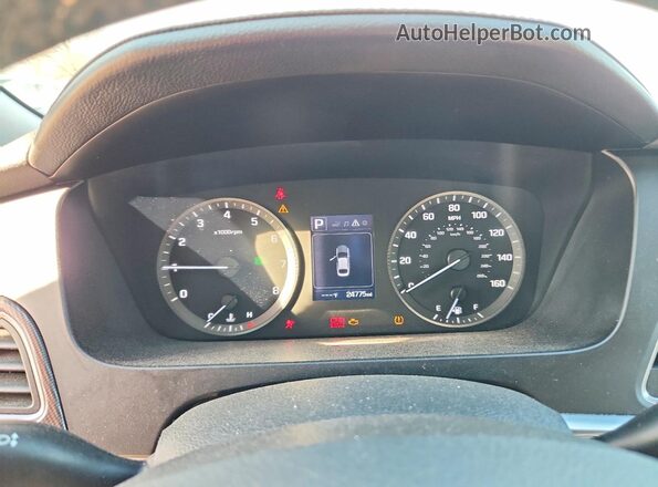 5NPE34AF1GH418636 2016 HYUNDAI SONATA Silver Vista del cuadro de instrumentos