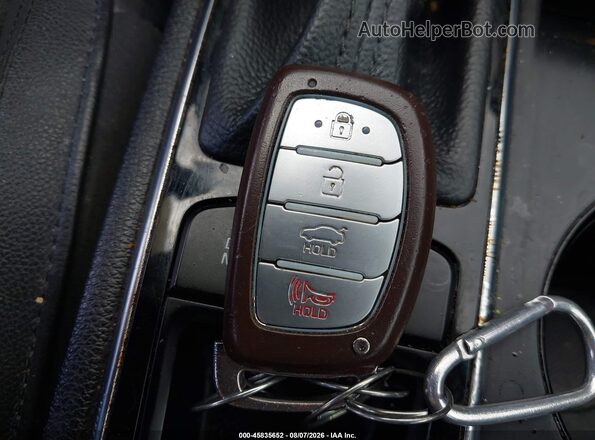 5NPE34AF1HH552192 2017 HYUNDAI SONATA Black Առջևի վահանակի տեսք