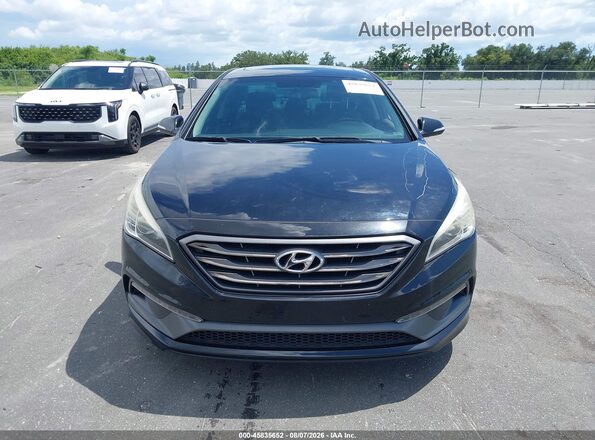 5NPE34AF1HH552192 2017 HYUNDAI SONATA Black Սարքավորումների վահանակի տեսք
