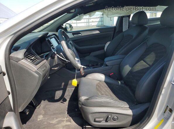 5NPE34AF1JH599261 2018 HYUNDAI SONATA Silver Widok wnętrza z przodu