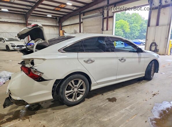 5NPE34AF1JH603096 2018 HYUNDAI SONATA White Tył prawy