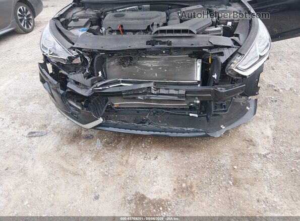 5NPE34AF1JH605320 2018 HYUNDAI SONATA Черный Вид спереди