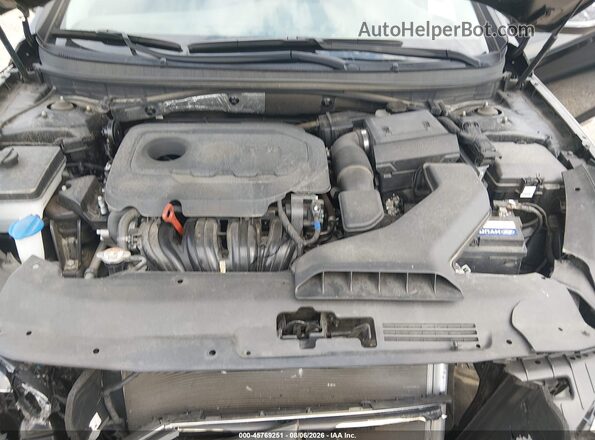 5NPE34AF1JH605320 2018 HYUNDAI SONATA Черный Вид сзади