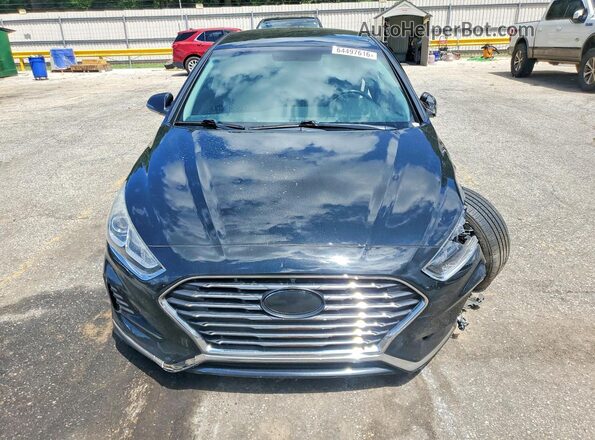 5NPE34AF1JH624708 2018 HYUNDAI SONATA Black წინა ხედი
