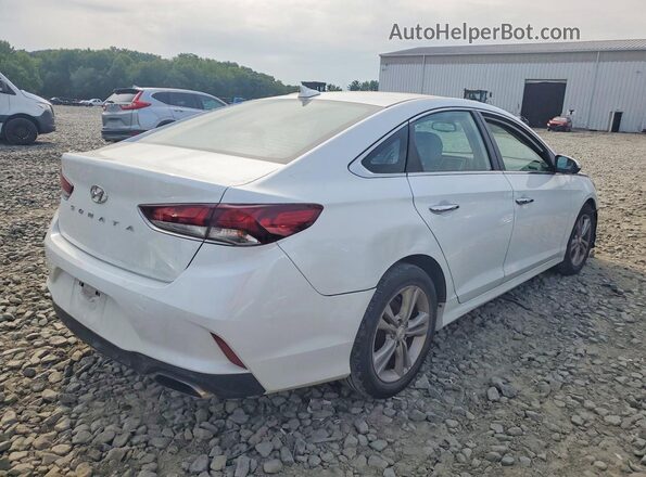 5NPE34AF1JH650080 2018 HYUNDAI SONATA White Հետևի աջ