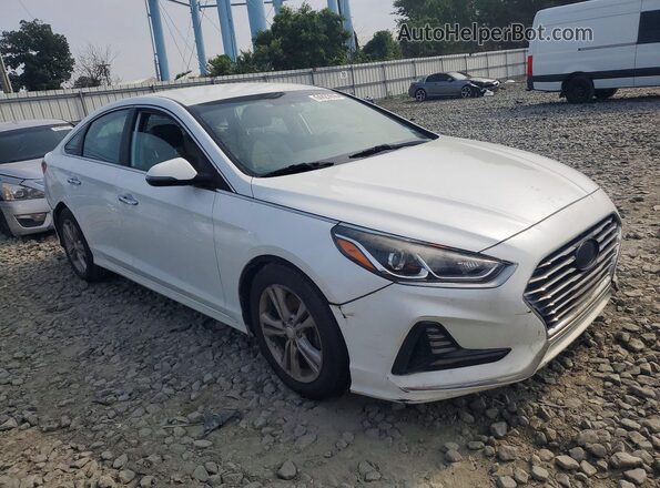 5NPE34AF1JH650080 2018 HYUNDAI SONATA White Առջևի աջ