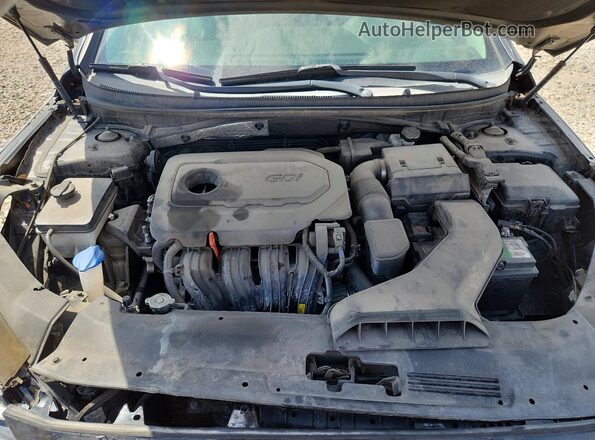 5NPE34AF1JH652590 2018 HYUNDAI SONATA Black Widok wnętrza z tyłu