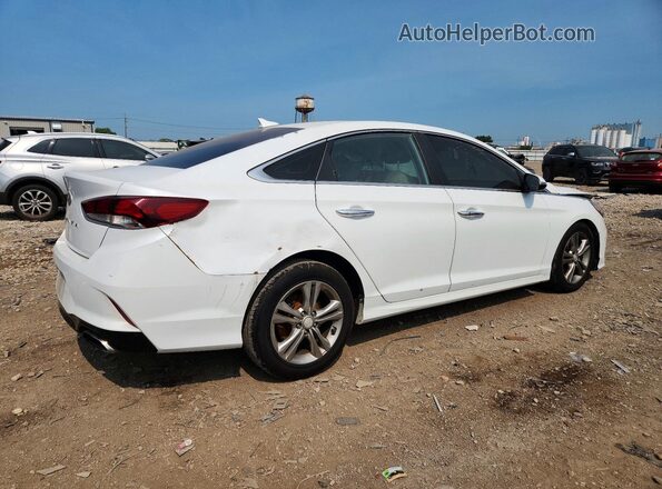 5NPE34AF1JH657322 2018 HYUNDAI SONATA White Rear right