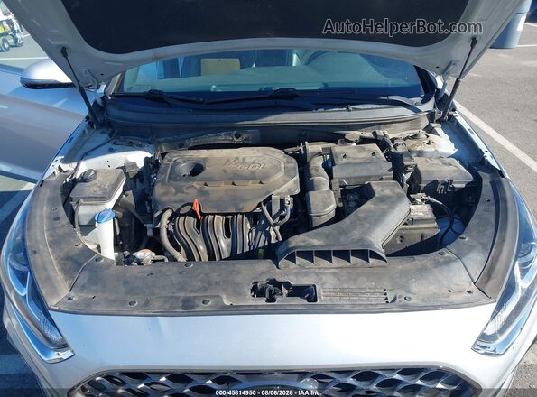 5NPE34AF1JH680440 2018 HYUNDAI SONATA Silver Հետևի տեսք