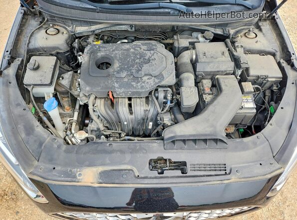 5NPE34AF1KH758040 2019 HYUNDAI SONATA Black Սալոնի հետևի տեսք
