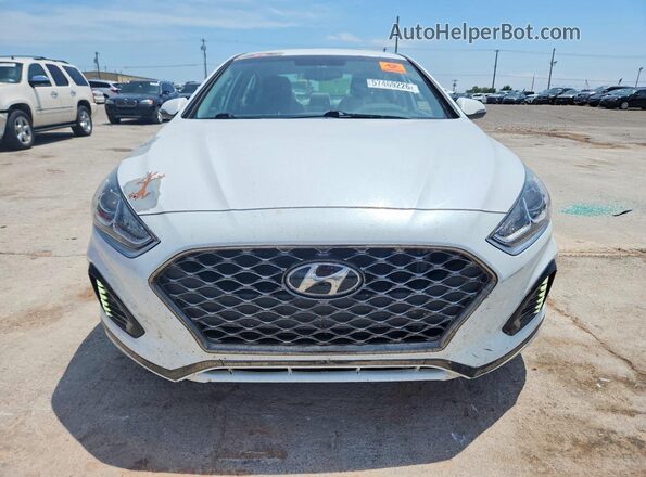 5NPE34AF1KH789045 2019 HYUNDAI SONATA White Vista frontal