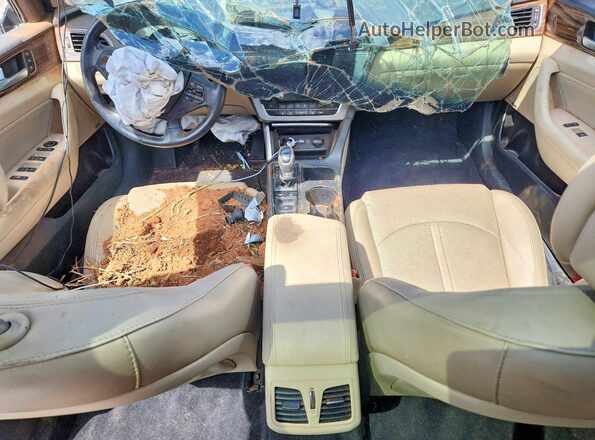 5NPE34AF2GH277141 2016 HYUNDAI SONATA Синий Вид панели приборов