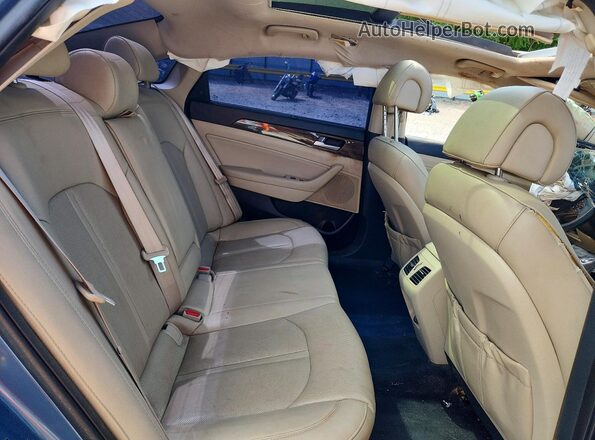 5NPE34AF2GH277141 2016 HYUNDAI SONATA Синий Вид задних сидений