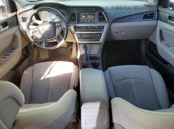 5NPE34AF2GH280072 2016 HYUNDAI SONATA White Vista del salpicadero