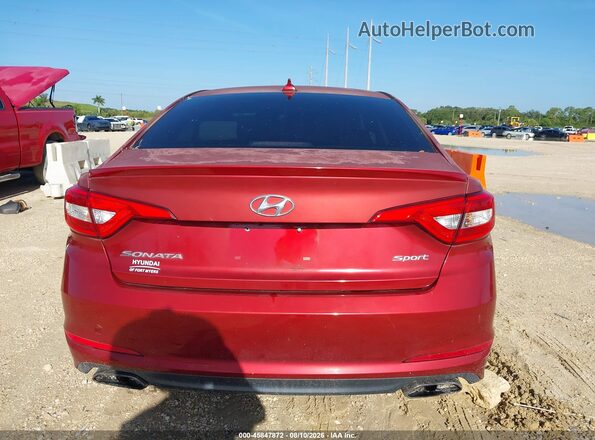 5NPE34AF2GH316486 2016 HYUNDAI SONATA Red 