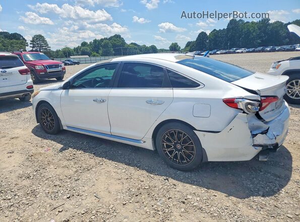 5NPE34AF2GH319744 2016 HYUNDAI SONATA White Rear left