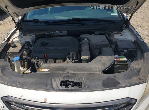 5NPE34AF2GH319744 2016 HYUNDAI SONATA White Rear interior view