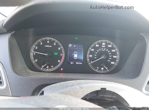5NPE34AF2GH390362 2016 HYUNDAI SONATA White Вид задніх сидінь