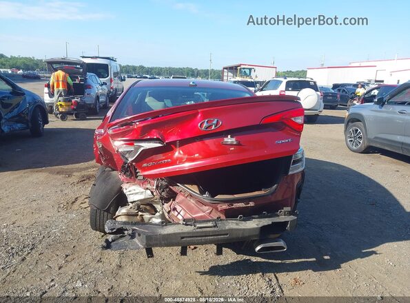 5NPE34AF2GH401666 2016 HYUNDAI SONATA Красный 